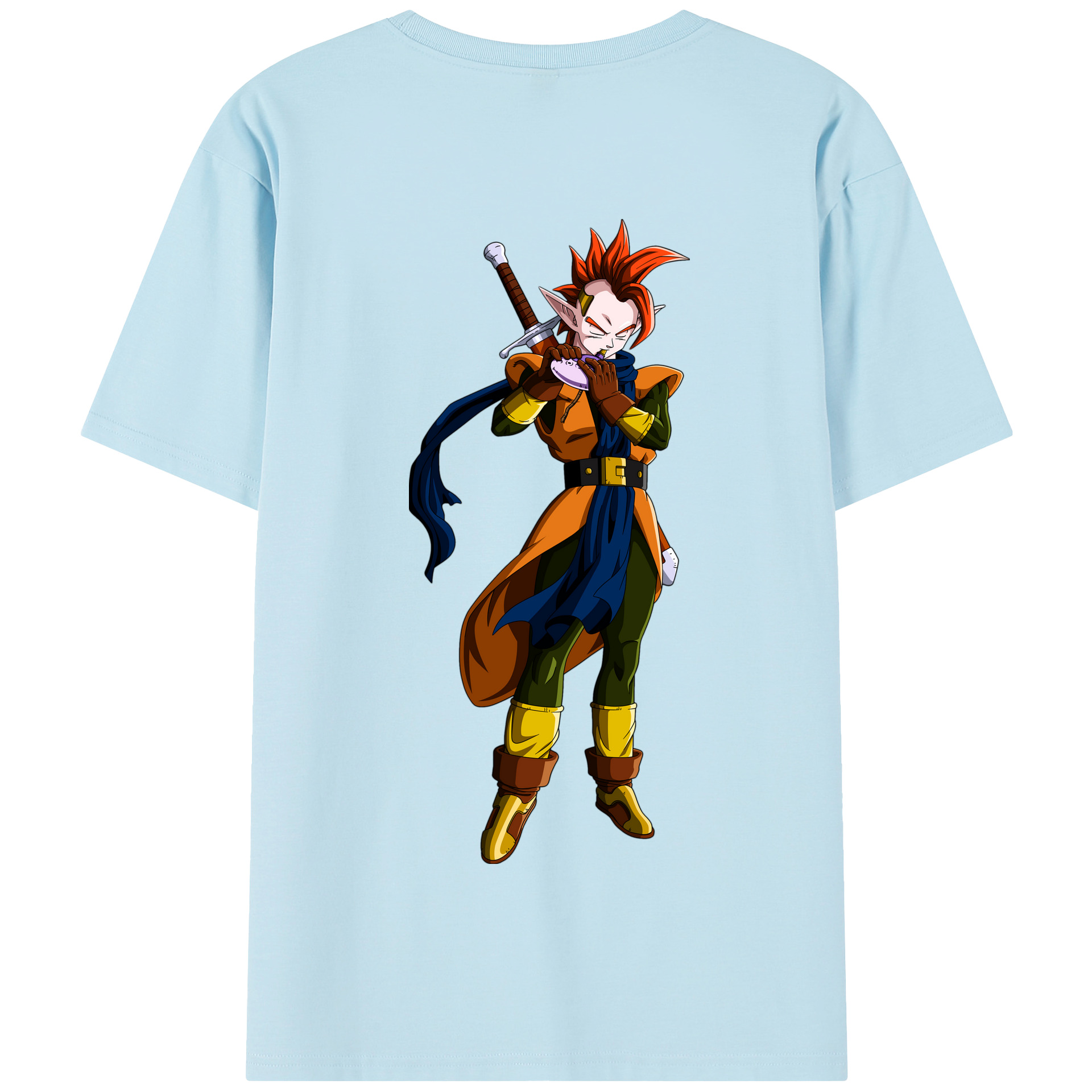 （画像用） ドラゴンボール DRAGON BALL 綿100％半袖Tシャツ（背面プリント）